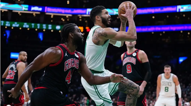 公牛客场负于凯尔特人，吞下连败