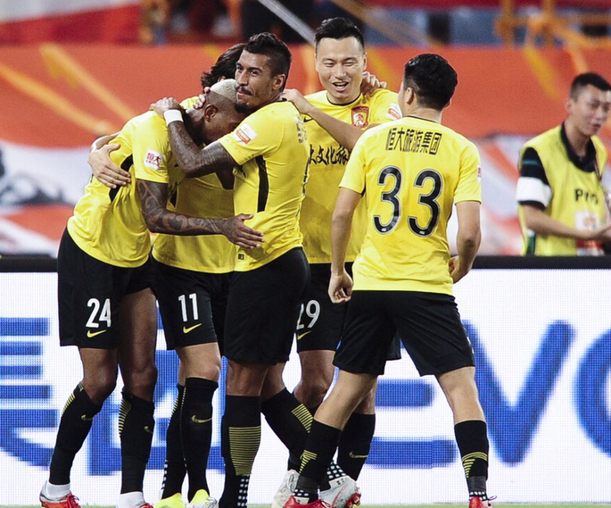 广州恒大客战韩国球队，遭遇惨败的简单介绍