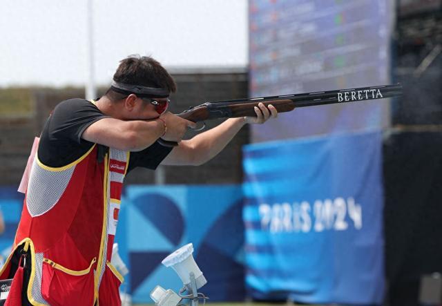 关于中国男子飞碟射击选手惊艳表现，力争更上一层楼的信息